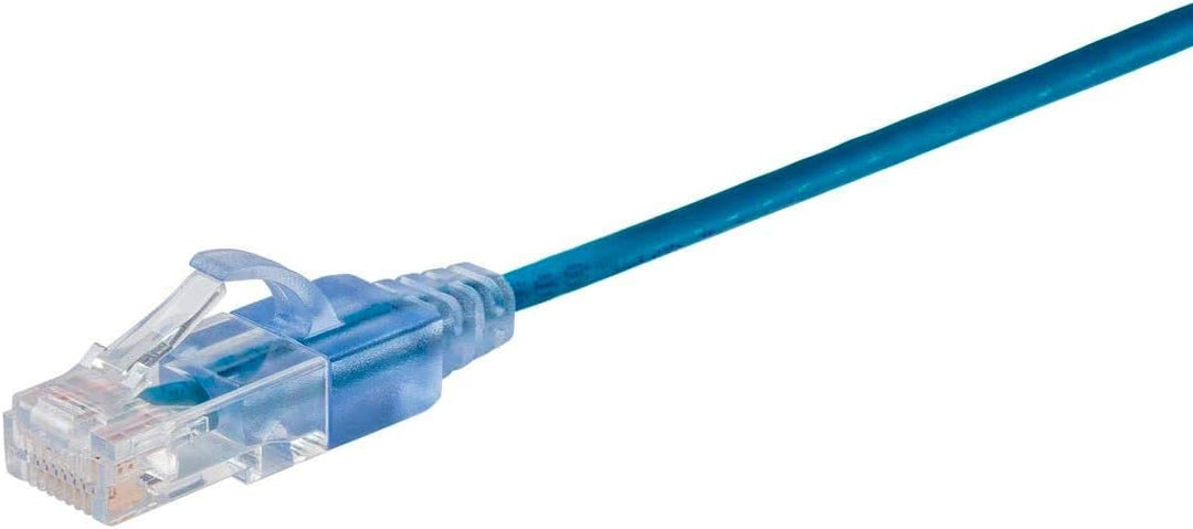 Monoprice SlimRun Cat6A Ethernet-Patchkabel – Netzwerk-Internetkabel – RJ45, verseilt, UTP, reines b