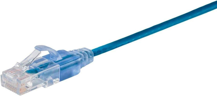 Monoprice SlimRun Cat6A Ethernet-Patchkabel – Netzwerk-Internetkabel – RJ45, verseilt, UTP, reines b