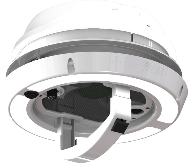 MAXXAIR Pilzdachlüfter Maxxfan Dome Plus, 15cm, mit LED-Beleuchtung, Weiss, Manuell, für Dach- oder