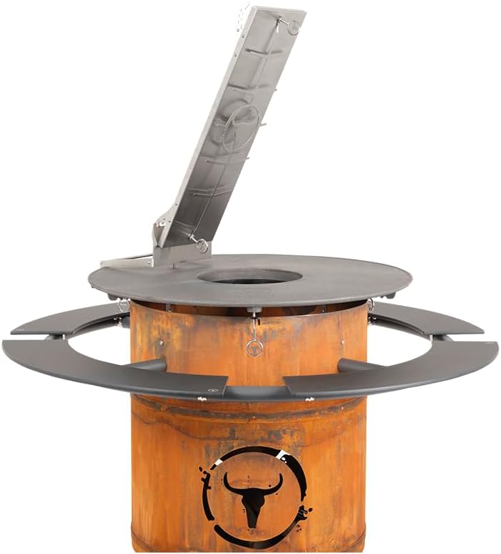 MOESTA-BBQ 19969 Jörn Adapter für Flammlachsbrett - Erweiterung aus Edelstahl - flexibel montierbar