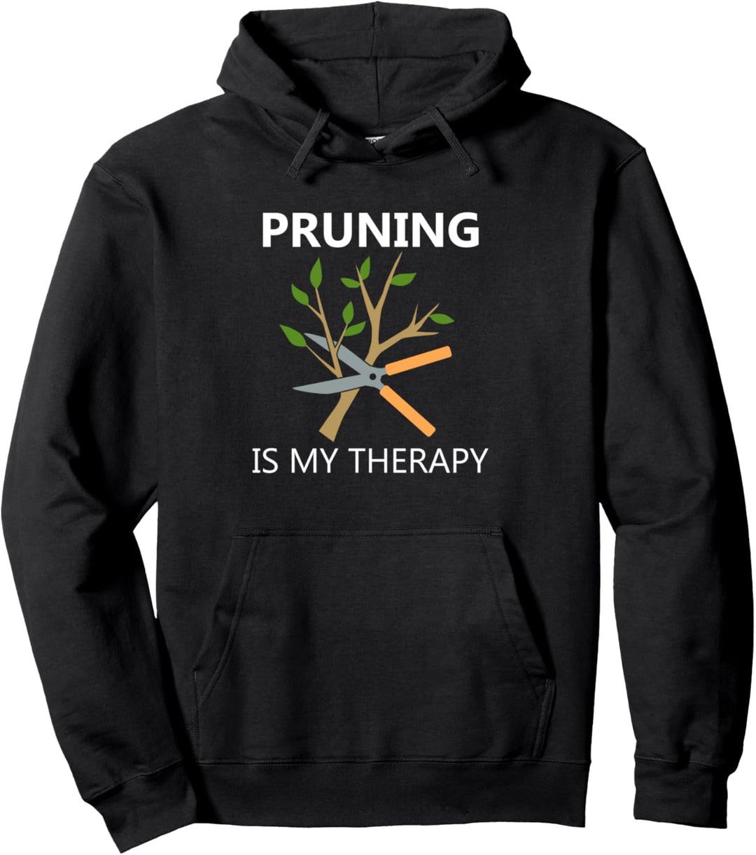 Baumpflege als Therpaie Ironischer Baumpfleger Pullover Hoodie