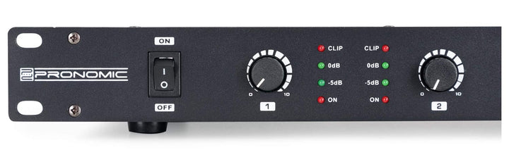 Pronomic P-154E MKII Endstufe - 4-Kanal Endstufe - Leistung RMS/4 Ohm: 4x 150 Watt - Besonders geeig