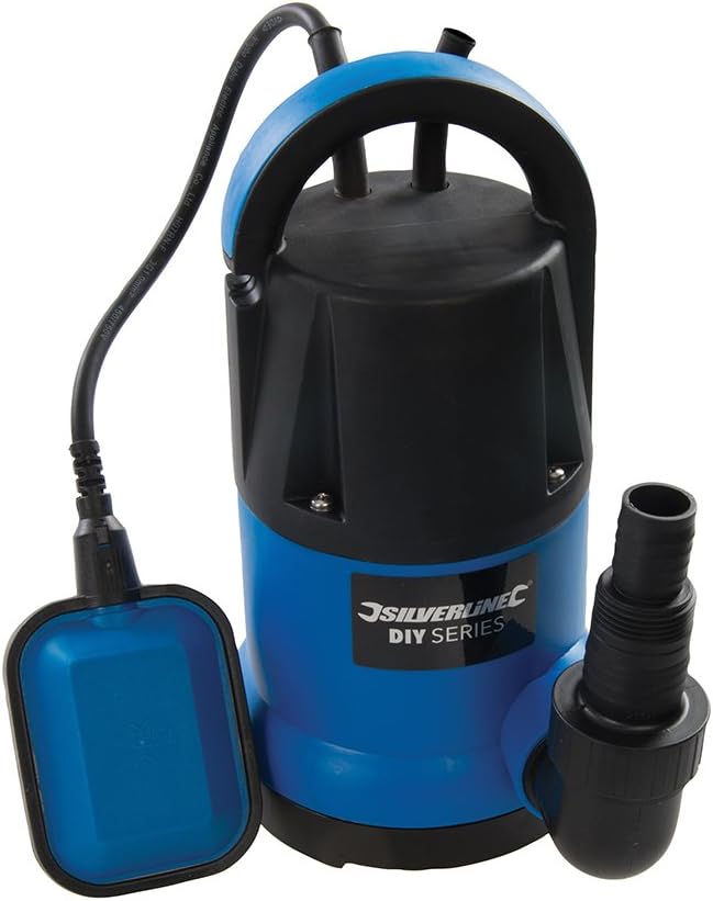 Silverline 752782 Reinwasser-Tauchpumpe, 250 W