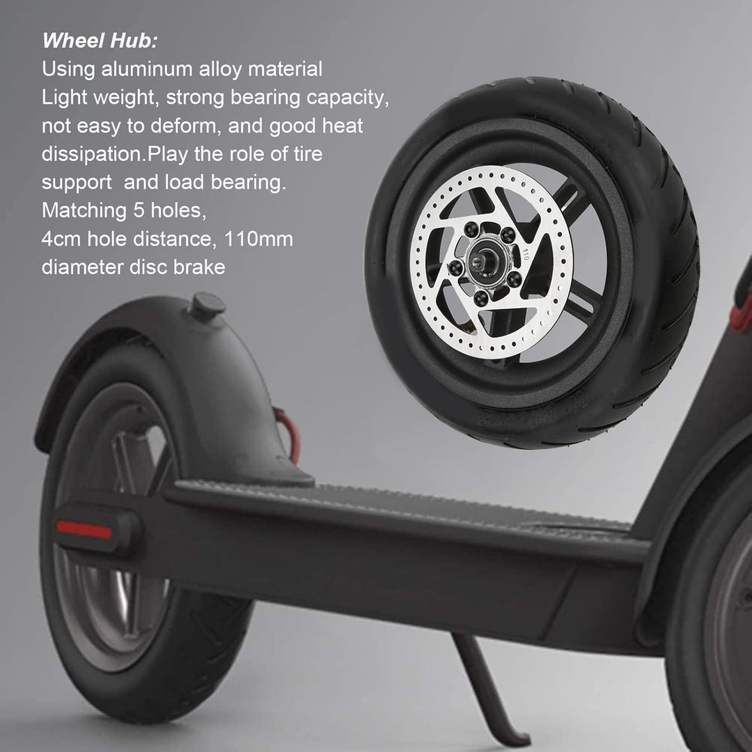 BuyWeek Elektroroller Hinterrad für Xiaomi M365/1S/Lite, 8,5 Zoll E-Scooter Hinterrad Aufblasbare Re
