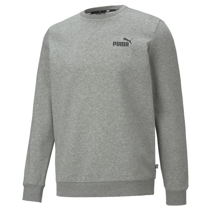 Puma Unisex Mens ESS Small Logo Crew Mens ESS Small Logo Crew XS Mittelgrau, He, XS Mittelgrau, He