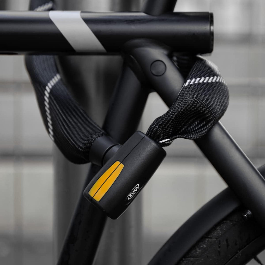 VINZ Veymont Kettenschloss ø8,3mm | Fahrradschloss ART 2 Zertifikat | Schloss für Fahrrad E-bike Kun