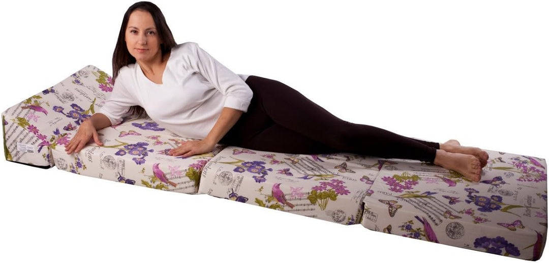 Natalia Spzoo Schlafsessel Klappmatratze Gästebett Bettsessel Schlafsofa Faltmatratze matratze (Lond