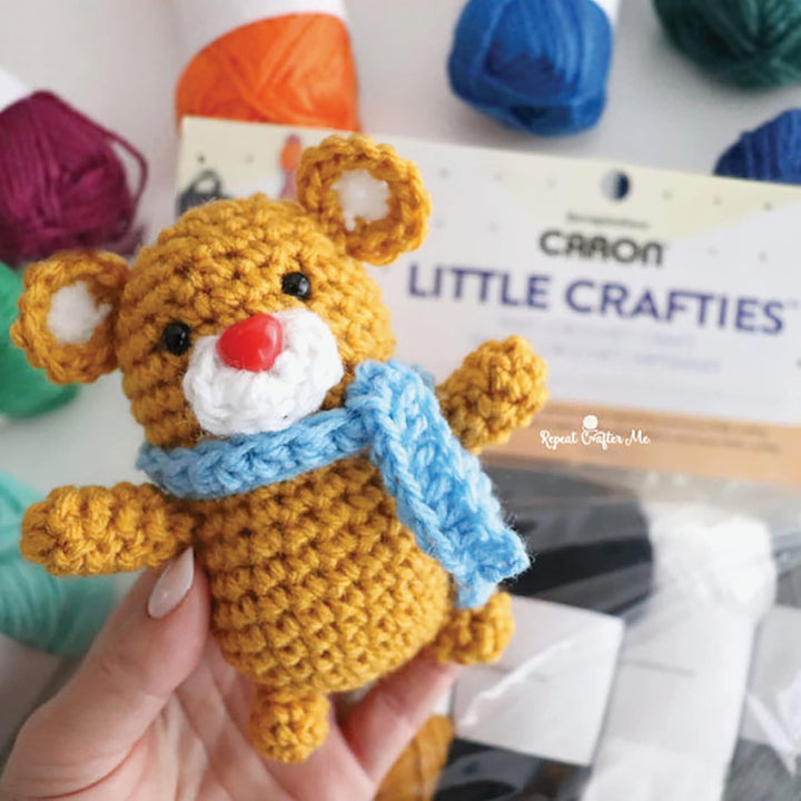 Caron® Little Crafties™ 20 verschiedene Acryl-Garnknäuel, je 63 m, für Strick- und Häkelprojekte, Mu