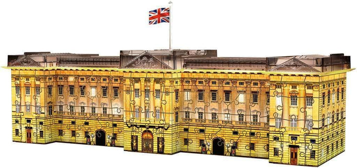 Ravensburger 3D Puzzle Buckingham Palace bei Nacht 12529 - leuchtet im Dunkeln - der Buckingham Pala