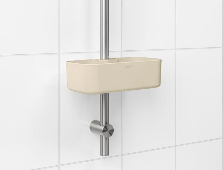 Brabantia - ReNew Duschablage - Platzsparend - Hält bis zu 2 kg - Wandhalterung für die Dusche - Kor