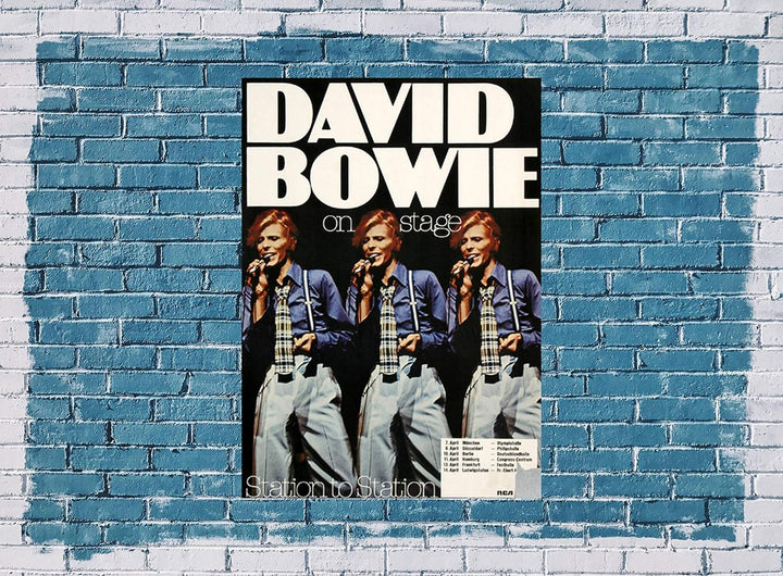 David Bowie - Station to Station, Tour 1976 » Konzertplakat/Premium Poster | Live Konzert Veranstalt