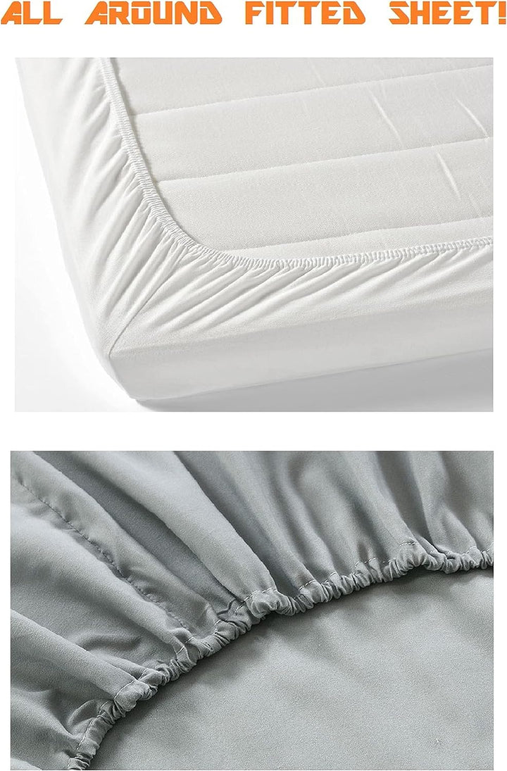 Elegant Comfort Bettwäsche-Set, luxuriös, weich, Fadenzahl 1500, ägyptische Qualität, Knitter- und l