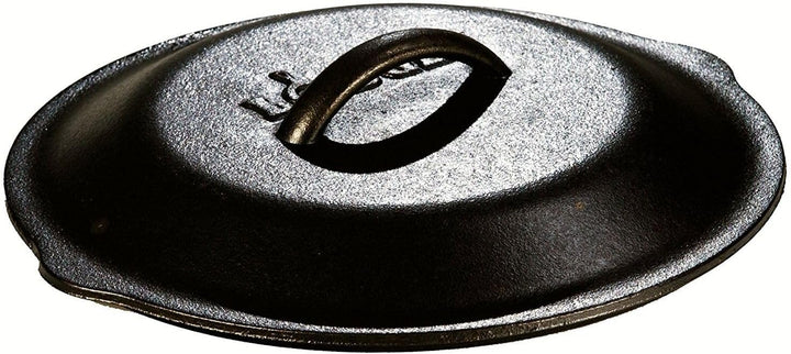 Lodge Cookware Cover L6SC3 Kochgeschirr-Abdeckung, Gusseisen, schwarz 9 Inch, 9 Inch