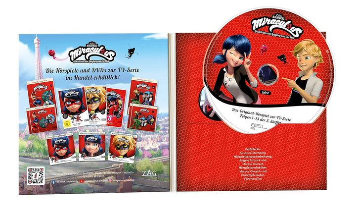 Miraculous - Geschichten von Ladybug & Cat Noir - mp3-Staffelbox 2.1 - Das Original-Hörspiel zur TV-