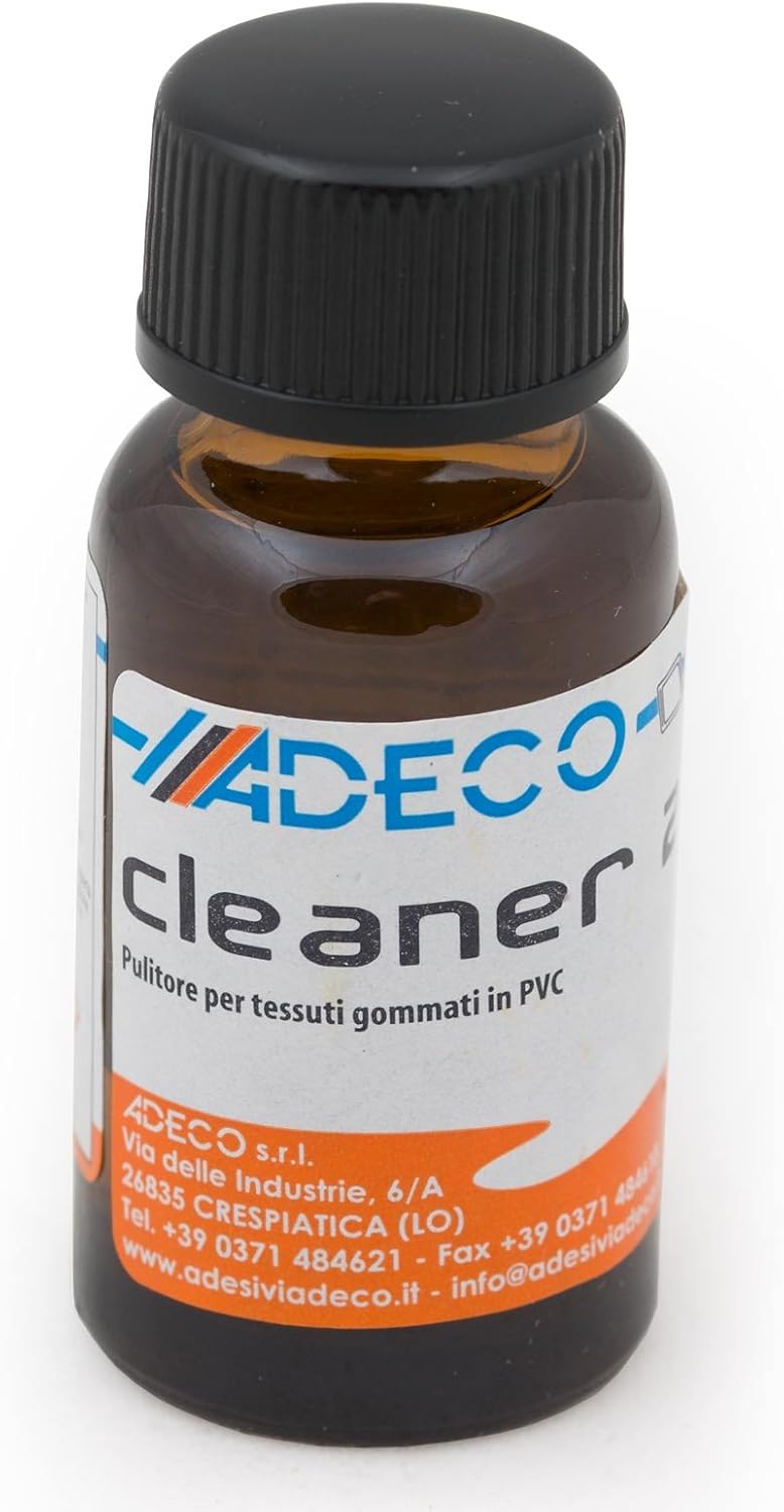 wellenshop Adeco Schlauchboot Reparatur-Set Adeco Grau Schwarz Weiss Orange, Schwarz