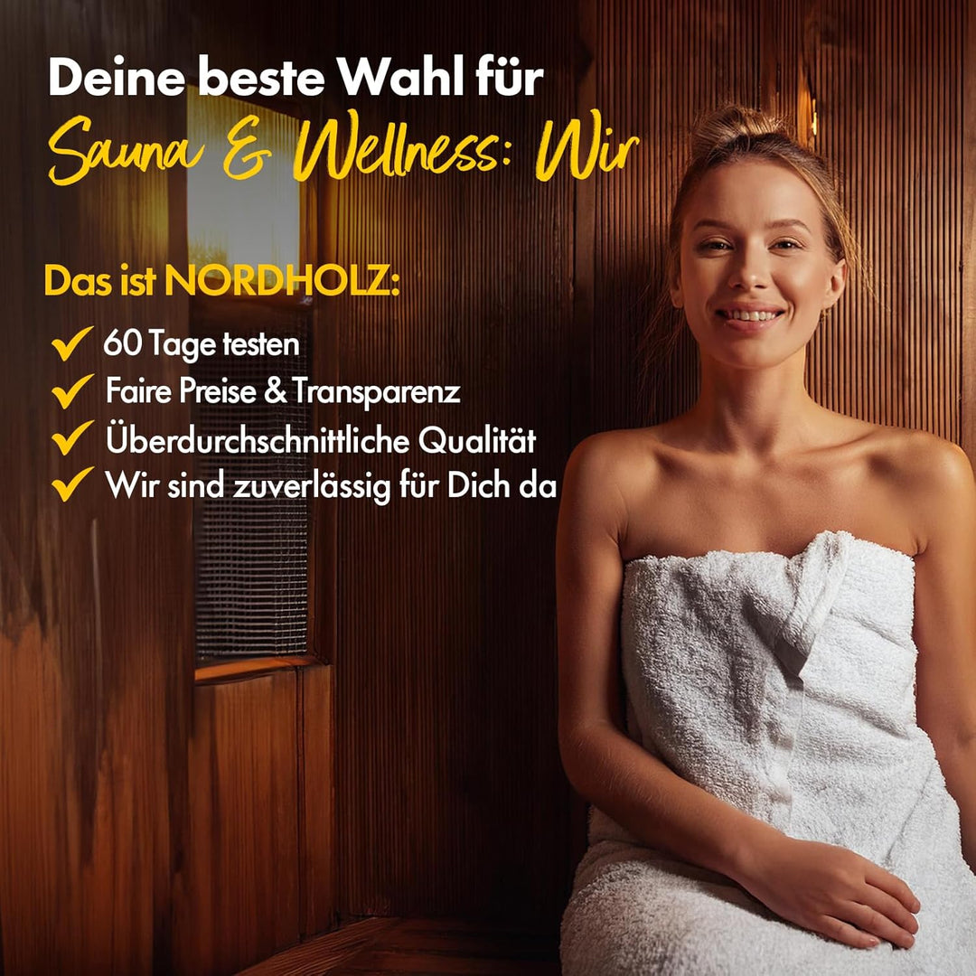 Saunaaufguss Set - [5x100ml Finnische Reise] besonderes &amp; natürliches Sauna Aufgussmittel - intensiv
