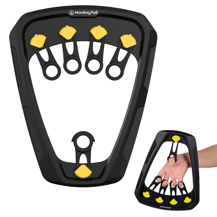 MonkeyTail Handtrainer Fingertrainer,Verstellbarer Unterarmtrainer, Fingerkrafttrainer,Griffkraft Tr