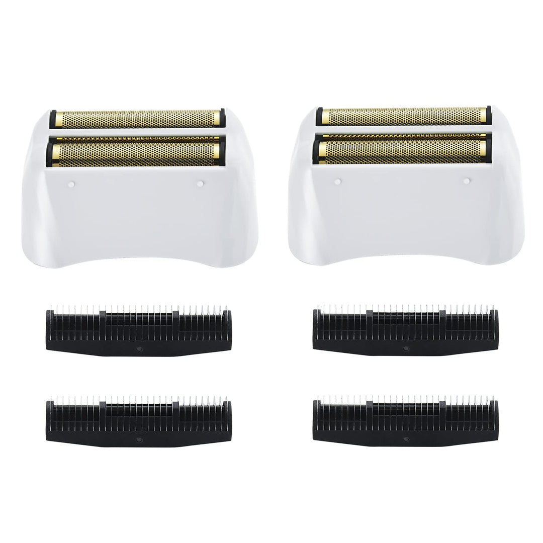 2er Pack Pro Shaver Ersatzfolie und Schneidemesser kompatibel mit andis 17150 (TS-1) Rasierer ProFoi