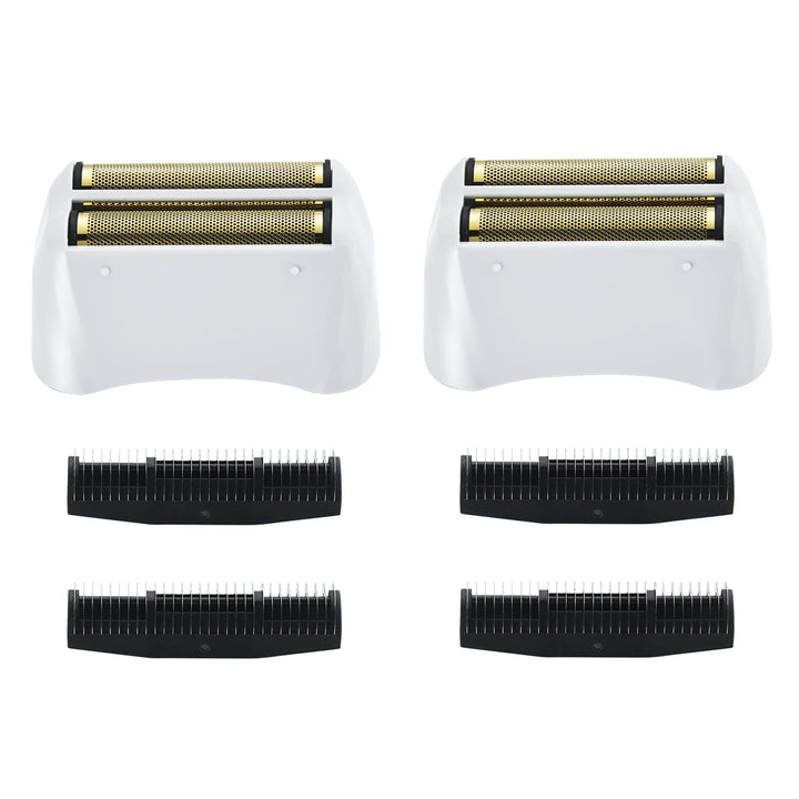 2er Pack Pro Shaver Ersatzfolie und Schneidemesser kompatibel mit andis 17150 (TS-1) Rasierer ProFoi