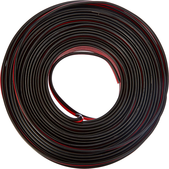 MANAX® Lautsprecherkabel CCA 2x1,5mm² rot/schwarz 50 m Ring 50 m 1,5mm², 50 m 1,5mm²