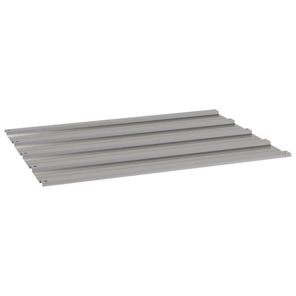 vidaXL Dachplatten 12 Stk., Trapezblech Wellblech, Dachblech Profilblech für Gerätehaus, Metallblech