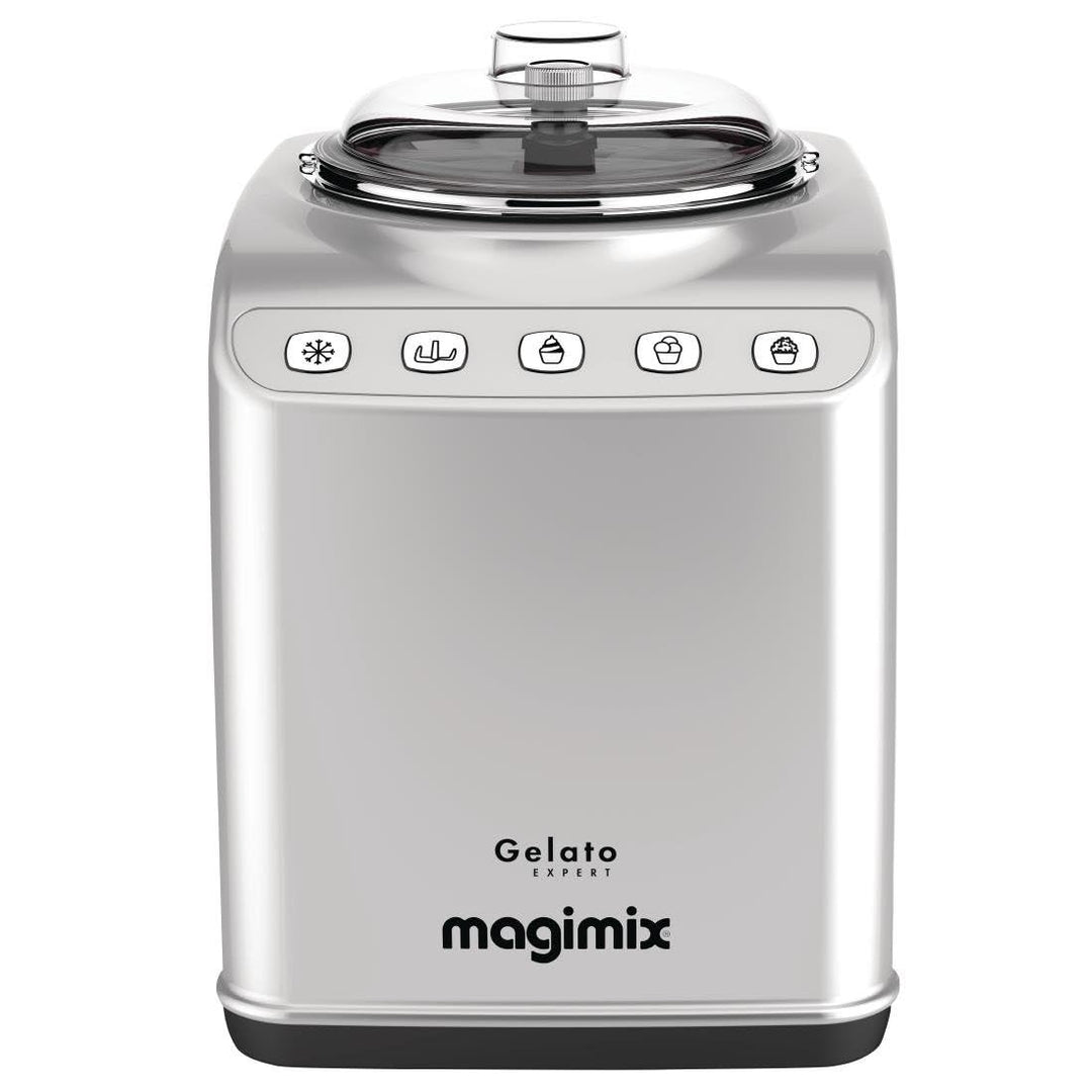Magimix Eismaschine Gelato Expert mit 180Watt aus Edelstahl, 11680RW