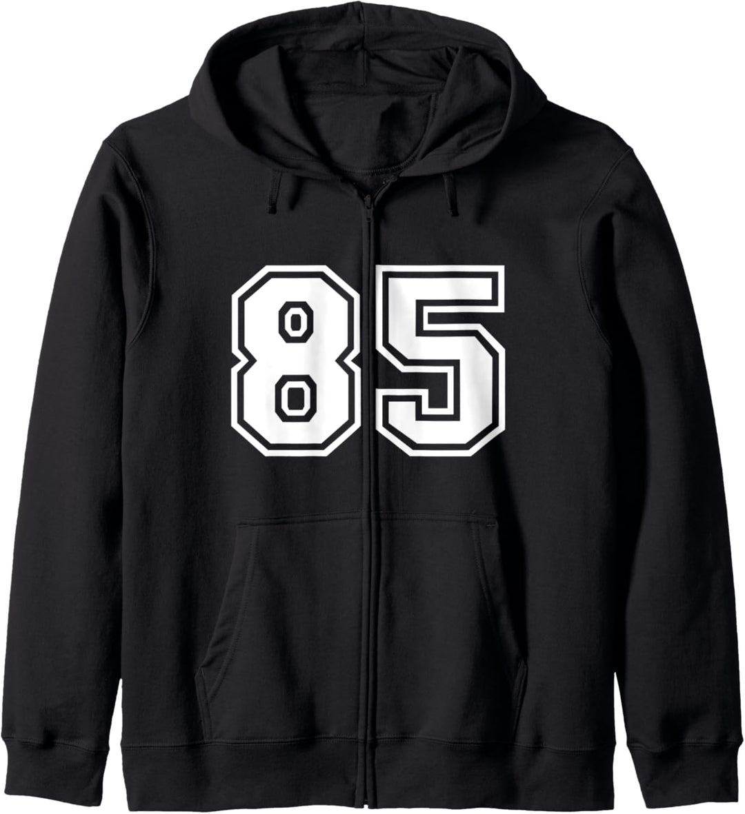 Team Jersey Nummer #85 Sportgeschenk Kapuzenjacke