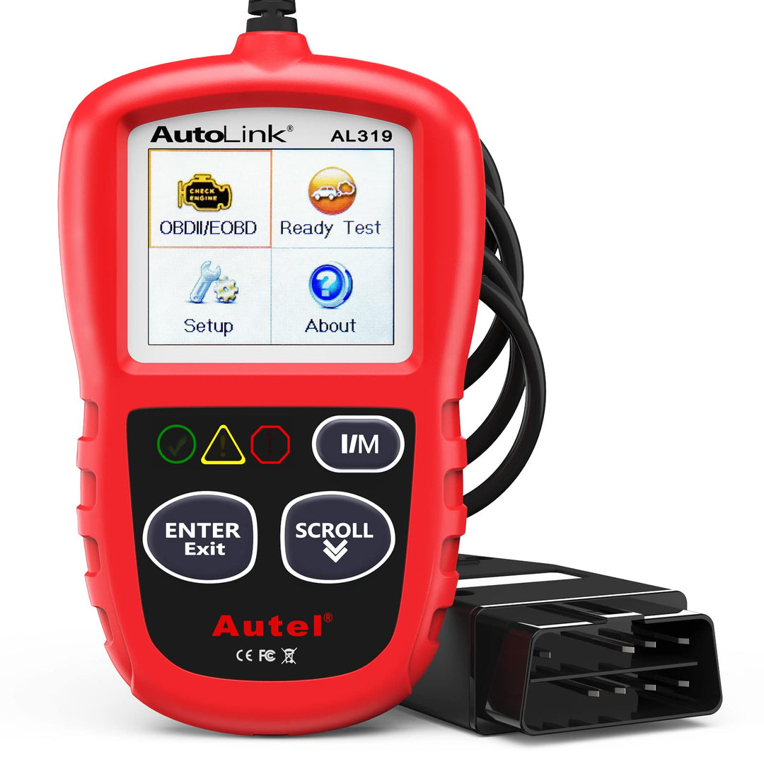 Autel AL319 OBD2 Diagnosegerät Fehlercode Lesen und Löschen, EchtzeitDaten und Fahrzeuginformationen