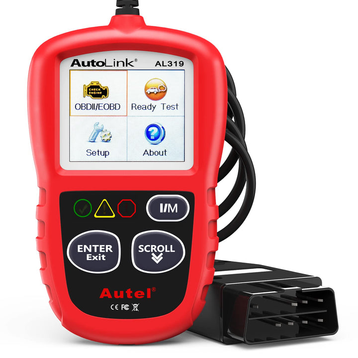 Autel AL319 OBD2 Diagnosegerät Fehlercode Lesen und Löschen, EchtzeitDaten und Fahrzeuginformationen