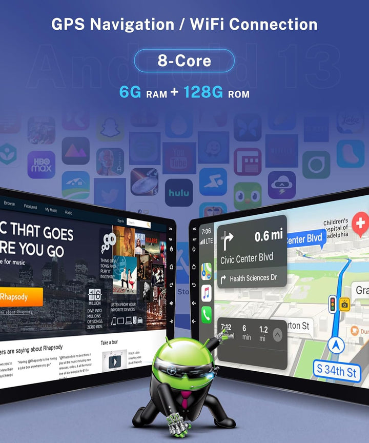 6G+128G 8 Core Wireless Carplay Android Autoradio 2 Din für Mercedes Benz ML GL W164 ML350 ML500 GL3