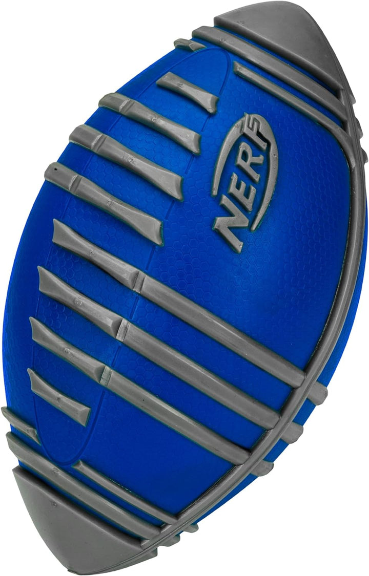 NERF Weather Blitz Foam Football for All-Weather Play -- Easy-to-Hold Grips – Great for Indoor and O
