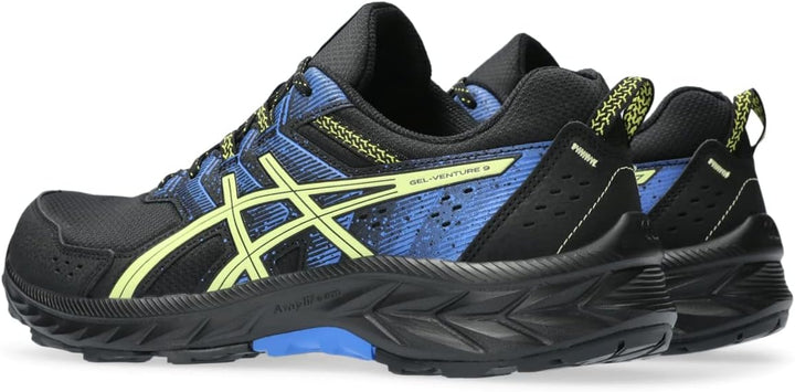 ASICS Herren Gel-Venture 9 Schuhe 47 EU Black Glow Yellow, 47 EU Black Glow Yellow