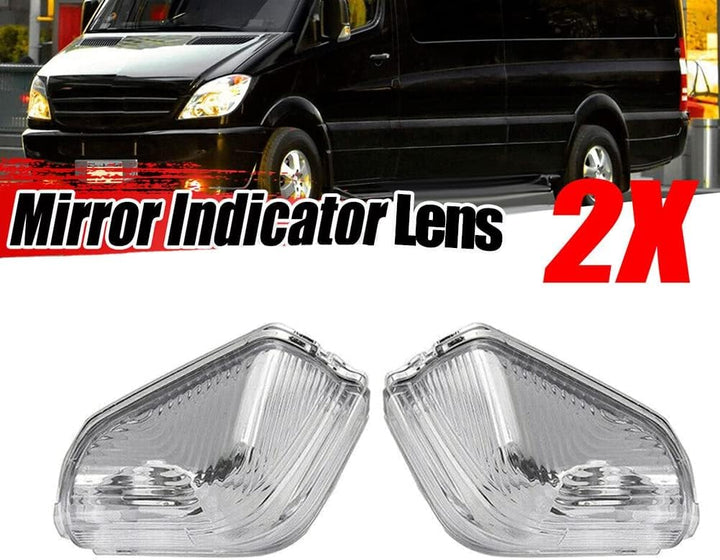 Iegefirm AussEnspiegel TüR Blinkerglas Blinker Ohne GlüHlampen Links und Rechts für Sprinter / 2006-
