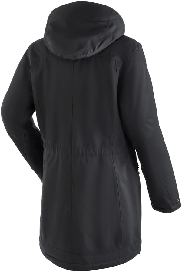 maier sports Damen Mantel Lisa 2 36 Schwarz, 36 Schwarz