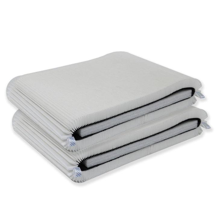 PUREBURG Ersatzfilter kompatibel mit BLUEAIR Blue Max 3450i Luftreinigern, 2er-Pack H13 HEPA Aktivko