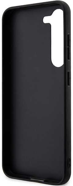 Hülle Karl Lagerfeld KLHCS23MSAKLHPK S23+ S916 hardcase schwarz Saffiano Mono Metal Logo