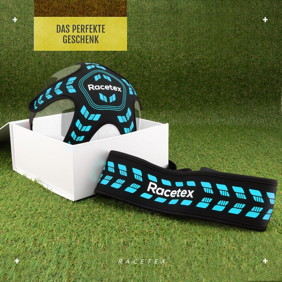 Racetex Fussballtrainer mit Schnur [EINSTELLBARE LÄNGE] - Das perfekte Trainingsgerät für Fussballer