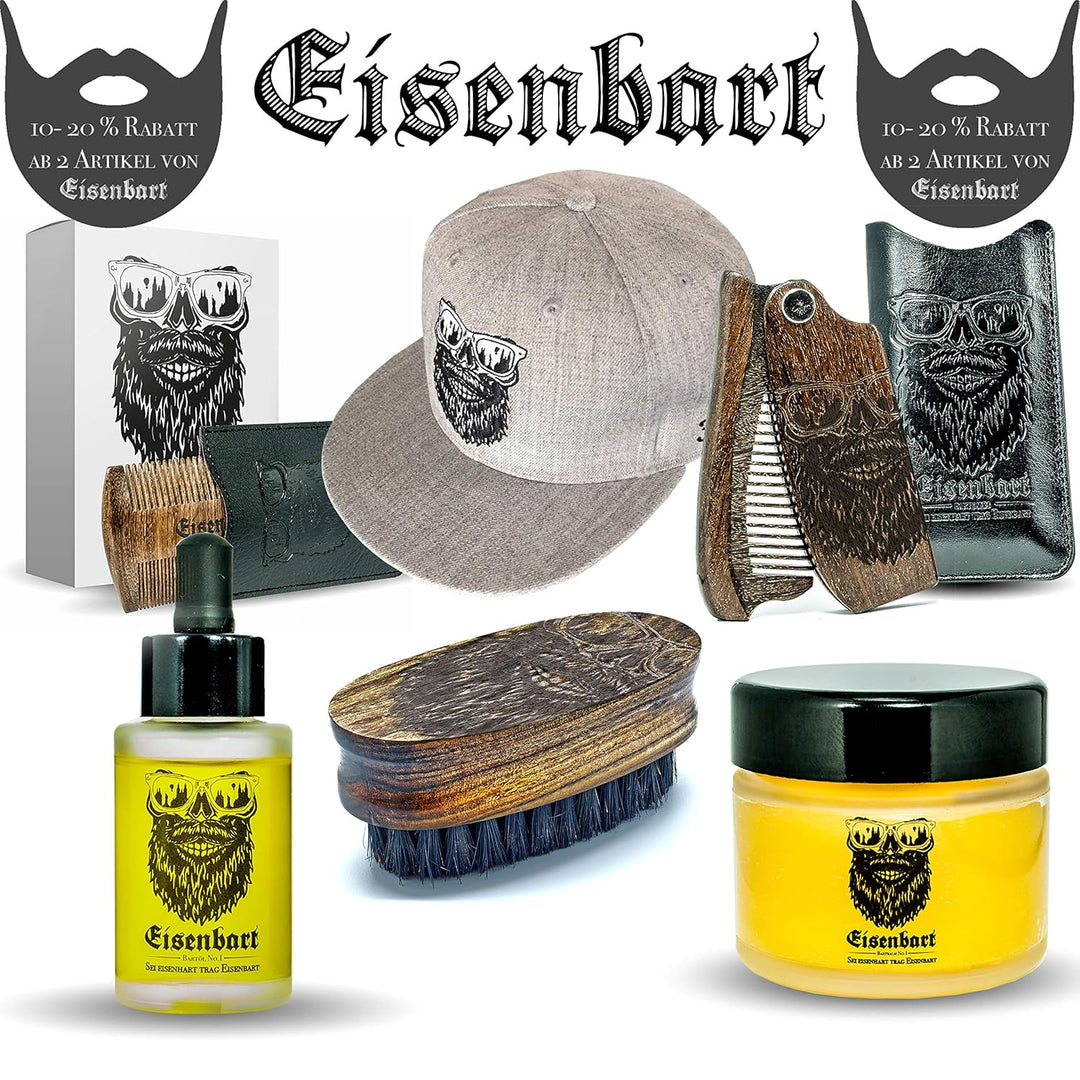 Eisenbart Bartöl No.II 30 ml Premium Bartpflege mit Marula Öl / Citrus + Vanille Zitrus Vanille 30 m