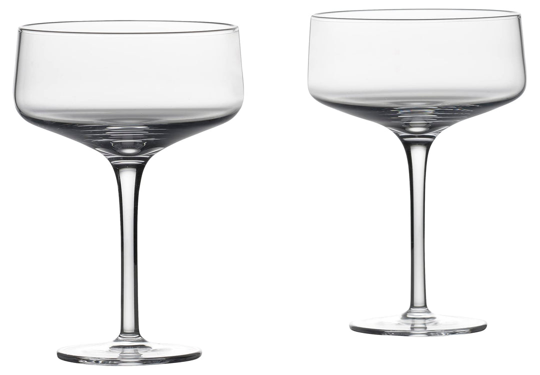 Zone Rocks Coupe/Cocktail Glas 13,5 cm 27 cl 2 Stck. 27 cl - dia. 9,5 cm Klar, 27 cl - dia. 9,5 cm K