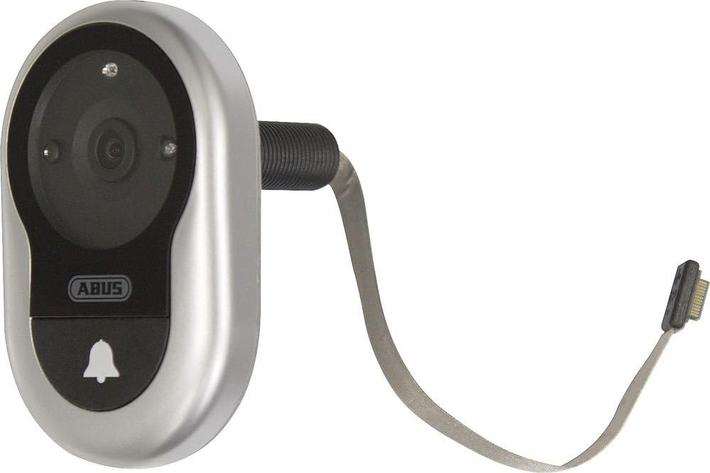 ABUS 38824 Digitaler Türspion DTS2814rec, Silber, Silber
