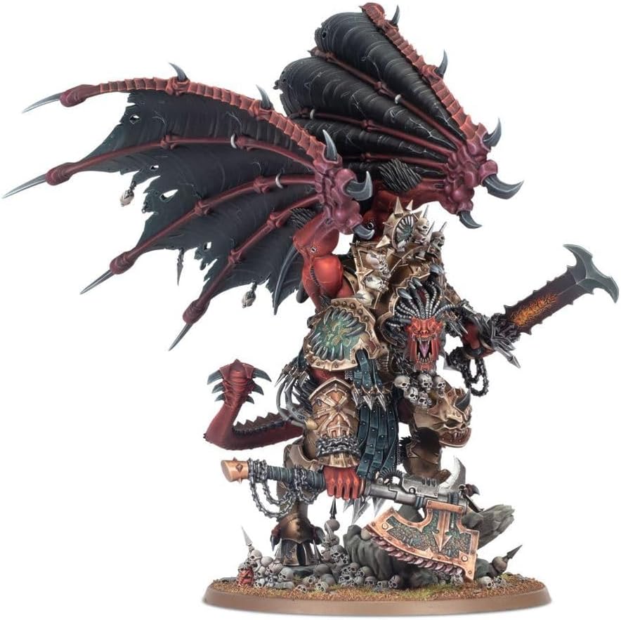 Warhammer 40k - Space Marine du Chaos World Eaters Angron, Primarque Demon de Khorne
