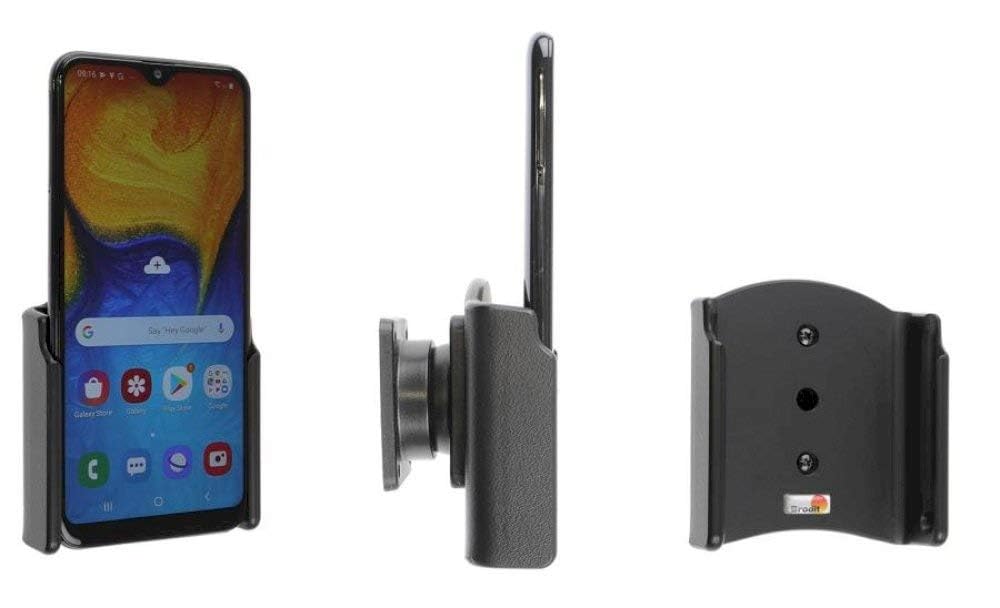 Brodit Gerätehalter 711140 | Made IN Sweden | für Smartphones - Samsung Galaxy A20e (SM-A202), schwa