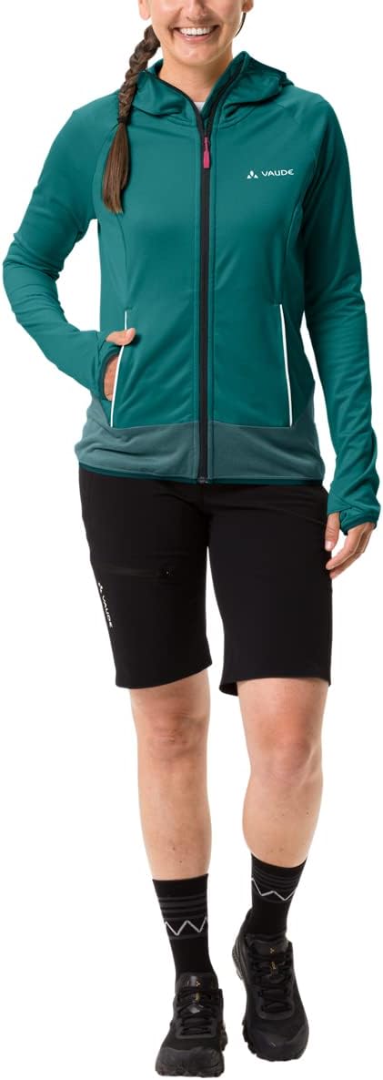 VAUDE Damen Women's Tekoa Fleece Jacket Ii Jacke 36 wave, 36 wave