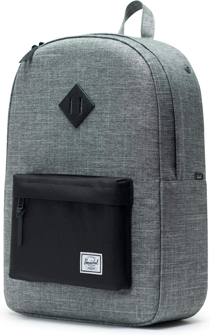Herschel Rucksack Heritage Rucksack, grau/schwarz, One Size, 10007-01132 Grau / Schwarz, Grau / Schw