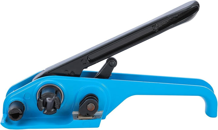KATSU Manuelles Umreifungsgerät, für 11mm-19mm Breite PP/PET Kunststoffspanner Umreifungsband Kit, P