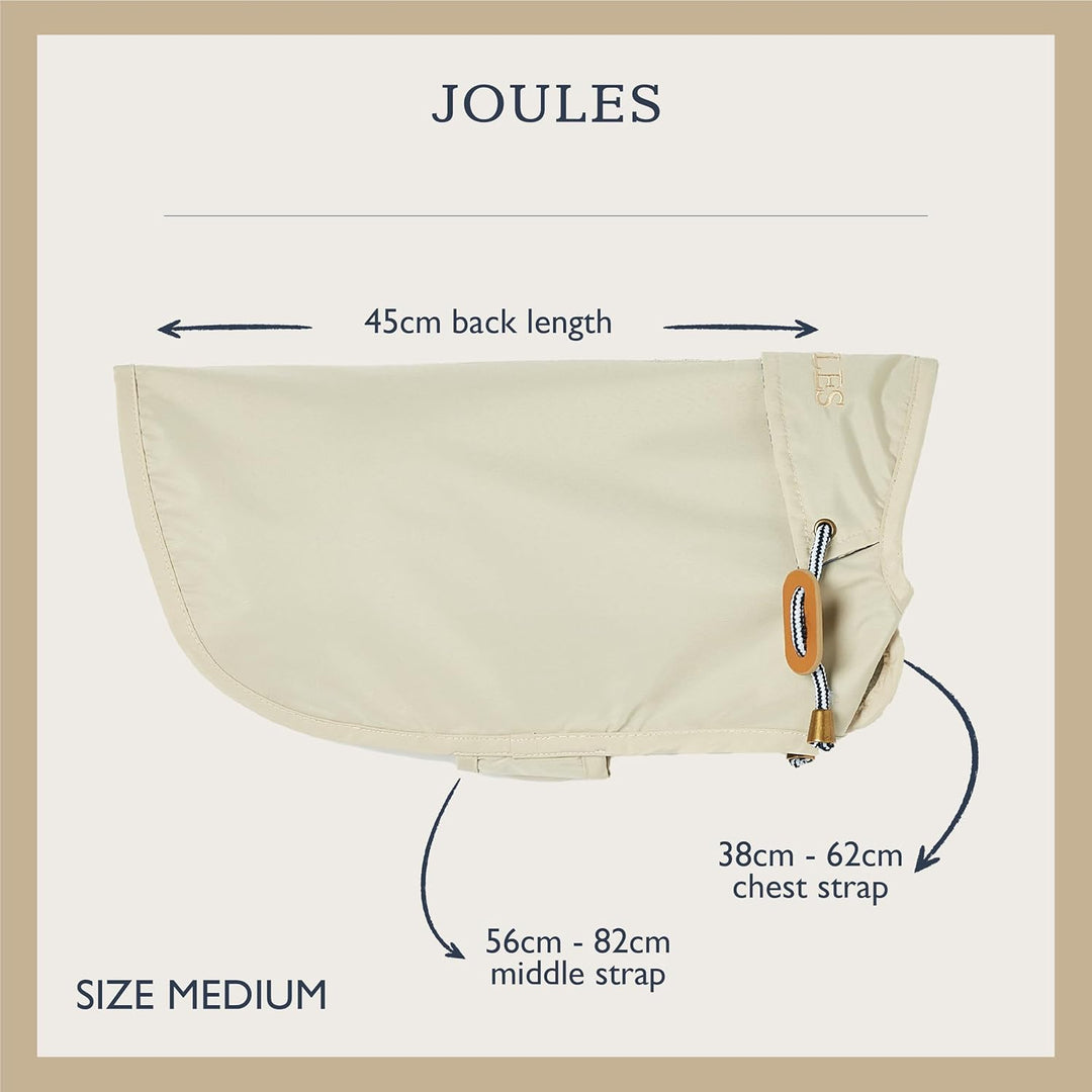 Rosewood x Joules Sandschalen-Regenmantel für Hunde, mittelgross, waschbar, leicht, wasserabweisend,