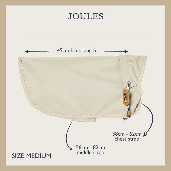 Rosewood x Joules Sandschalen-Regenmantel für Hunde, mittelgross, waschbar, leicht, wasserabweisend,