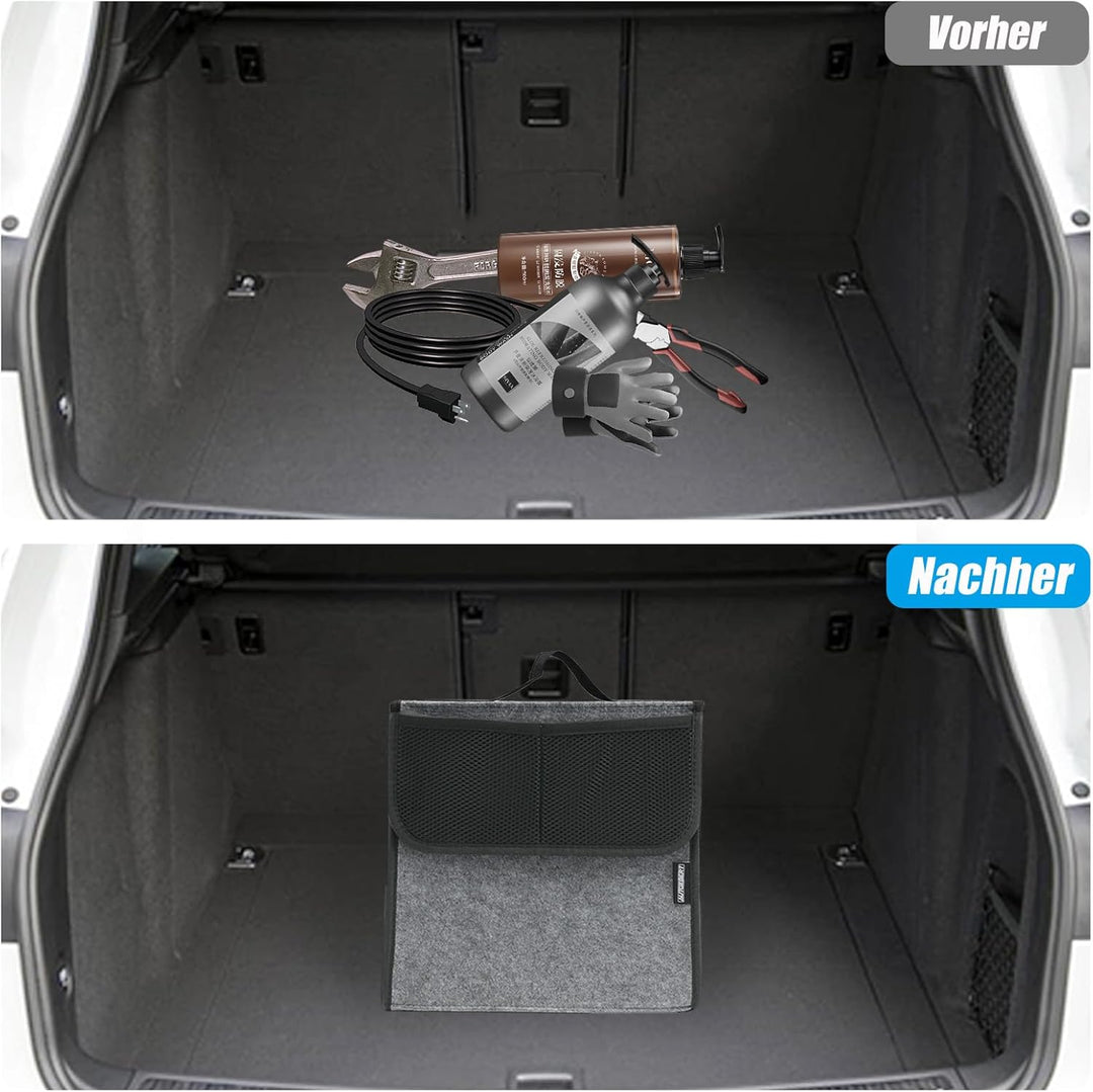 Car Design Kofferraumtasche Organizer Autotasche Auto Kofferraum KFZ Tasche Toolbag Aufbewahrungstas