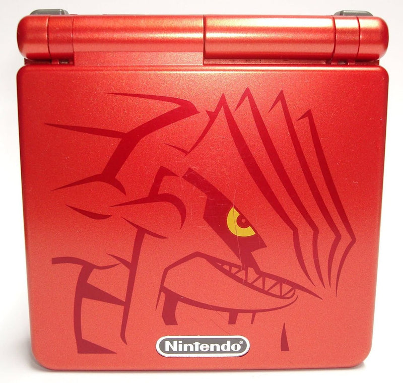 Gameboy Advance SP Pokémon / Groudon Edition