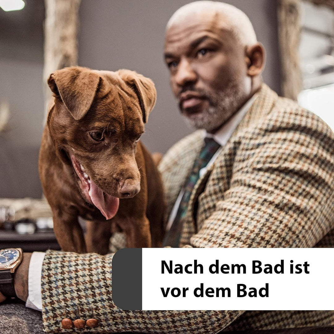 Jack & the Tub Hundeshampoo 500ml Caribbean Breeze - Black Edition, Hunde Shampoo mit Conditioner un
